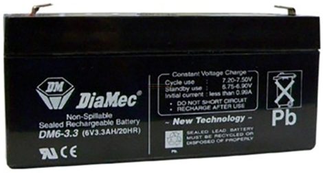 DIAMEC 6V 3,3Ah