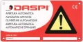 DASPI CARTELLO ATTENZIONE 
