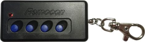 TX-4CS 4 csatornás adó távkapcsoló