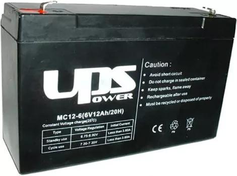 UPS 6V 12Ah UPS 6V 12Ah
