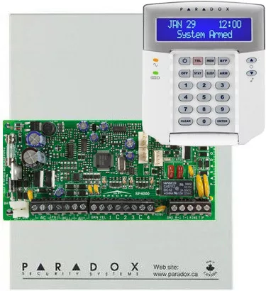 PARADOX SP4000 + K32LCD+ PARADOX SP4000 + K32LCD+