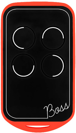 NOLOGO BOSS-QCD4 piros adó