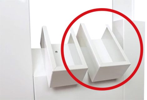 QUIKO BS-CS1100CLDX Kesztyű és maszk tartó