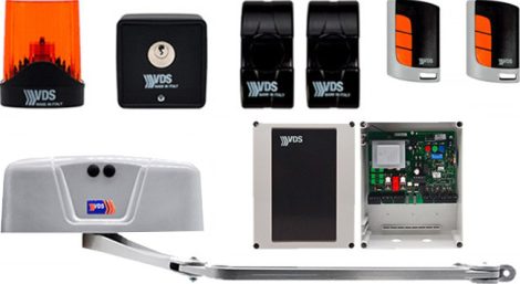 VDS KIT1 TEKNO 230V szárnyaskapu szett