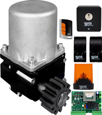 VDS KIT SLIM VULCAN 230V Tolókapu mozgató szett VDS KIT SLIM VULCAN 230V Tolókapu mozgató szett