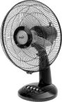Asztali ventilátor - 30 cm - fekete