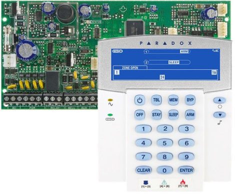 PARADOX SP6000+ panel + K35 PARADOX SP6000+ panel + K35
