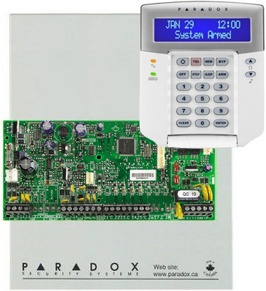 PARADOX SP5500+ és K32LCD+