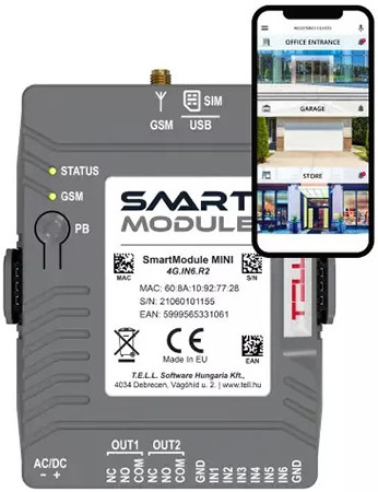 TELL SMART MODULE MINI DIN RAIL - 4G.IN6.R2