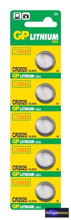 GP-CR2025 3V Lithium elem
