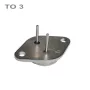 Feszültségszabályozó 7812 fém +12V/1.5A TO3