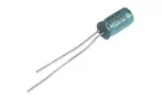 Elektrolitikus kondenzátor 1M/100V 6x12-2.5 rad.C Elektrolitikus kondenzátor 1M/100V 6x12-2.5 rad.C