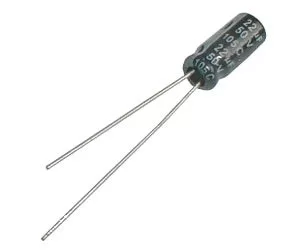 Elektrolitikus kondenzátor 22M/50V 5x11-2.5 105°C rad.C Elektrolitikus kondenzátor 22M/50V 5x11-2.5 105°C rad.C