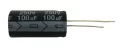 Elektrolitikus kondenzátor 100M/250V 16x30-7.5 105°C rad.C