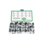 Elektrolit kondenzátor készlet 200 db (0.1 µF - 220 µF) Elektrolit kondenzátor készlet 200 db (0.1 µF - 220 µF)