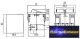 CZ-02620013-Billenő kapcsoló 2 (2pol./2pin) ON-OFF 12V - fekete (OI)