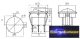 CZ-02620014-Billenő kapcsoló 2pol./2pin ON-OFF 250V/6A (kerekített) - fekete