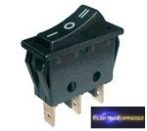 CZ-02620026-Billenő kapcsoló 3pol./3pin ON-OFF-ON 250V/15A - fekete