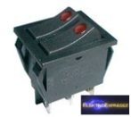 CZ-02620033-Billenő kapcsoló 2 (2pol./3pin) ON-OFF 250V/15A (piros LED) CZ-02620033-Billenő kapcsoló 2 (2pol./3pin) ON-OFF 250V/15A (piros LED)