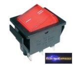 CZ-02620040-Billenő kapcsoló 2pol./6pin ON-ON 250V/15A - átlátszó piros CZ-02620040-Billenő kapcsoló 2pol./6pin ON-ON 250V/15A - átlátszó piros