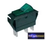 CZ-02620046-Billenő kapcsoló 2pol./3pin ON-OFF 20A/12VDC - áttetsző zöld CZ-02620046-Billenő kapcsoló 2pol./3pin ON-OFF 20A/12VDC - áttetsző zöld