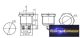 CZ-02630027-Nyomógombos kapcsoló OFF-(ON) 12V (kerekített) metal 2-es tipus