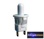 CZ-02630039-Nyomógombos kapcsoló típus-3 OFF-(ON) 250V/1A fehér CZ-02630039-Nyomógombos kapcsoló típus-3 OFF-(ON) 250V/1A fehér