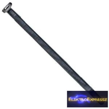 ET-5869F Fekete kábel kötöző. Mérete: 200x3,55mm