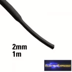 ET-6102FK 2mm-es zsugorcső, Fekete