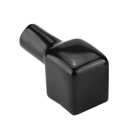 Védőburkolat akkumulátor terminálhoz, fekete, 16x16x14mm