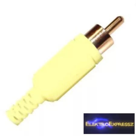 ET-2504K RCA dugó. Színe: sárga. 