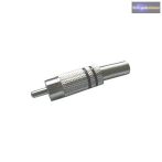 ET-2552 RCA dugó fém házzal. 6-7mm-es kábelra.