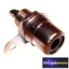 ET-2516 RCA beépíthető aljzat, fekete jelöléssel.