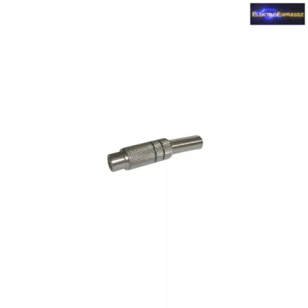 ET-2556 RCA fém aljzat. 5-6mm-es kábelra.