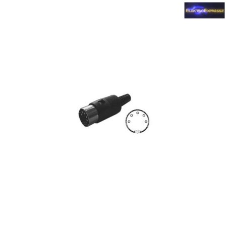 ET-5706 5 pólusú DIN dugó