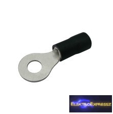 CZ-03360113-Szigetelt szemes saru 5.3mm, 2.5-4.0mm Fekete