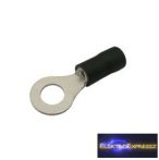 CZ-03360114-Szigetelt szemes saru 6.5mm, 2.5-4.0mm Fekete