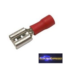 CZ-03360140-Szigetelt csúszósaru 6.3mm, 0.5-1.5mm Piros CZ-03360140-Szigetelt csúszósaru 6.3mm, 0.5-1.5mm Piros