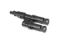   Connector for solar panels MC4 branch 1x socket, 2x connector