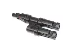   Connector for solar panels MC4 branch 1x socket, 2x connector