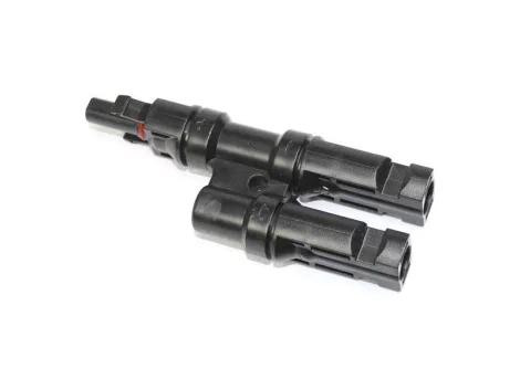 Connector for solar panels MC4 branch 1x socket, 2x connector