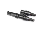 Connector for solar panels MC4 split 1x connector, 2x socket Connector for solar panels MC4 split 1x connector, 2x socket