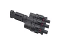 Connector for solar panels MC4 split 1x connector, 3x socket