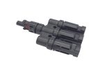 Connector for solar panels MC4 branch 1x socket, 3x connector Connector for solar panels MC4 branch 1x socket, 3x connector