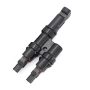 Connector for solar panels MC4 T GETI 1x male, 2x female