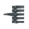 Connector for solar panels MC4 branch 1x socket, 5x connector