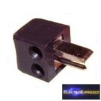 ET-4507 Hangszóró dugó. Fekete színű. ET-4507 Hangszóró dugó. Fekete színű.