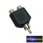 ET-18022 RCA dugó -> 2 RCA aljzat adapter