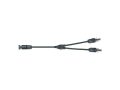 Cable TIPA MC4 split 1x connector / 2x socket 30cm