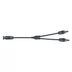 Kábel TIPA MC4 elosztó 1x csatlakozó / 2x aljzat 30cm Kábel TIPA MC4 elosztó 1x csatlakozó / 2x aljzat 30cm
